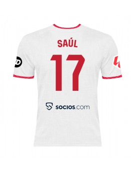 Sevilla Saul Niguez #17 Domaci Dres 2024-25 Kratak Rukavima